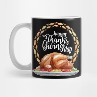 Thanksgiving TShirt Happy Thanksgiving Holiday Mug